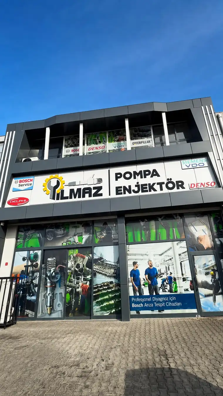 Yılmaz Pompa ve Enjektör yeni iş yeri dış cephesi