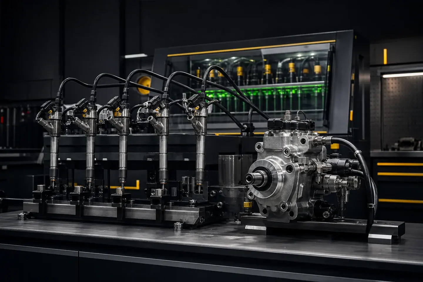 Common Rail pompa ve enjektör test tezgâhı